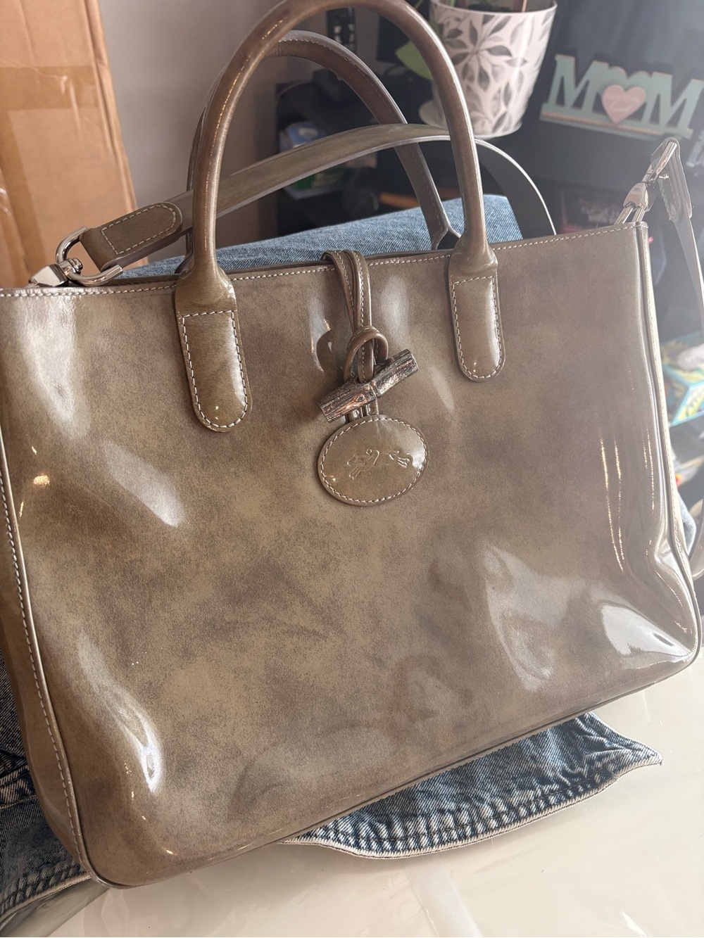 Longchamp Tote Bag with Top Handles
